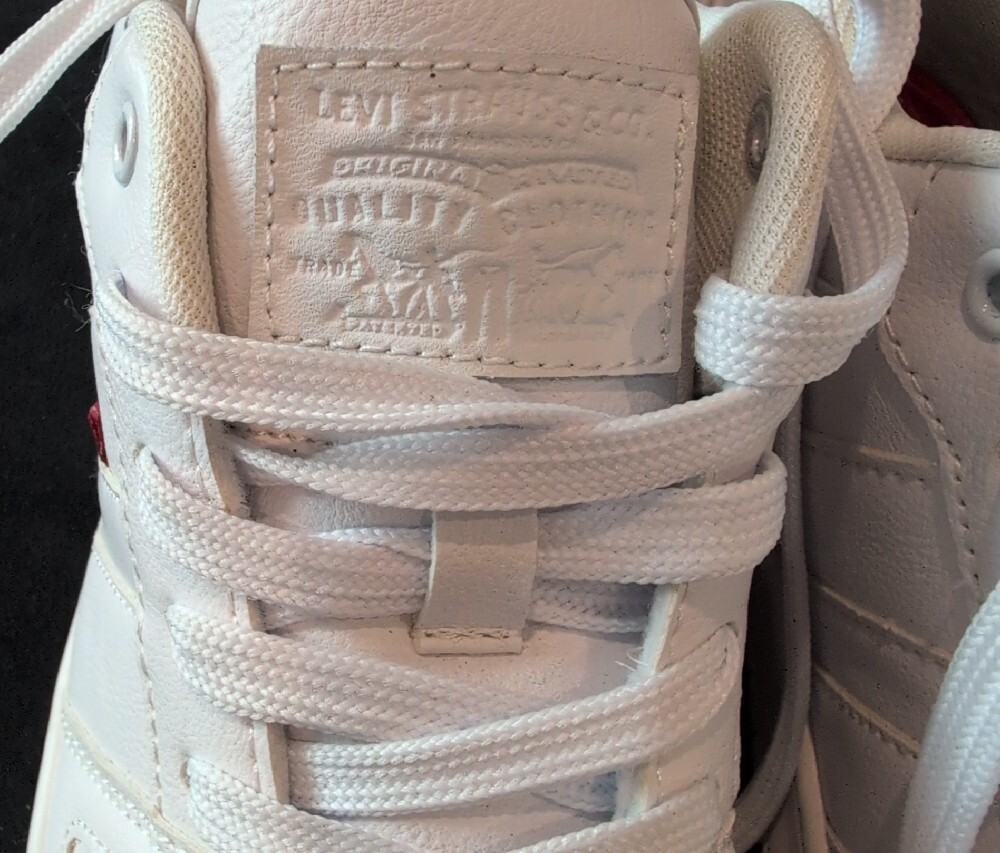 Levi's White Women's Athletic Sneakers - Picture 9 of 9